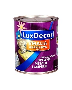 Эмаль Насыщенный голубой Luxdecor