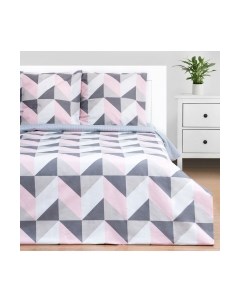 Комплект постельного белья Этель Pink illusion дуэт / 7533790