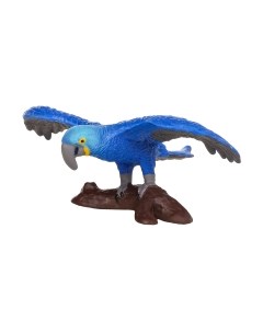 Фигурка коллекционная Masai Mara Мир диких животных. Птица попугай голубой ара / MM211-169 Masai mara