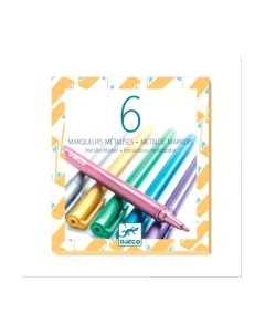 Фломастеры Djeco Металлик / 08870