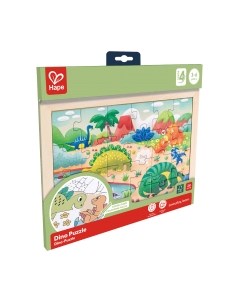 Развивающая игра Hape Динозавры 2 в 1 / E1641_HP