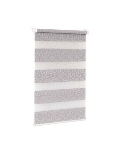 Рулонная штора Delfa Сантайм День-Ночь Декор МКД DN-45020