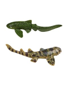 Набор фигурок коллекционных Masai Mara Мир морских животных. Китовая акула и зебровая акула / MM213-301 Masai mara