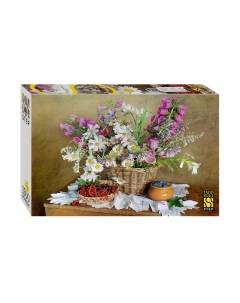 Пазл Натюрморт с ромашками / 83084 Step puzzle