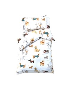 Комплект постельного белья Этель Dog Party / 7115437
