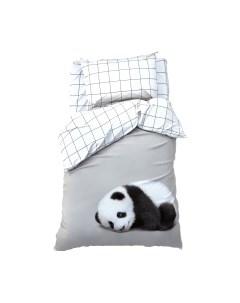 Комплект постельного белья Этель Funny Panda / 7582912