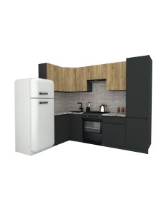 Кухонный гарнитур ВерсоМебель Эко-7 1.2x2.6 левая Версомебель