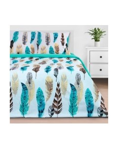 Комплект постельного белья Этель Перья / 2759793