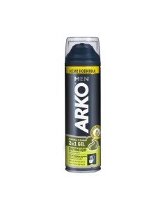 Гель для бритья Arko Men 2в1 Soothing hemp с маслом семян конопли