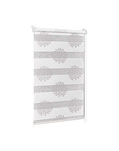 Рулонная штора Delfa Сантайм День-Ночь Декор МКД DN-44802