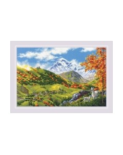 Набор для вышивания Горная деревня / 2072Р Риолис