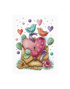 Набор для вышивания День влюбленных / 6891373 М.п.студия