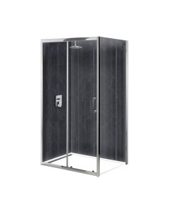 Душевой уголок BelBagno UNO-AH-1-120/100-C-Cr Belbagno