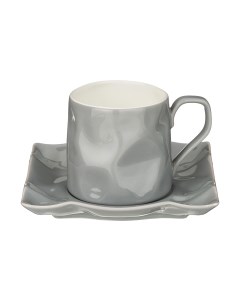 Чашка с блюдцем Lefard Раффл / 264-947