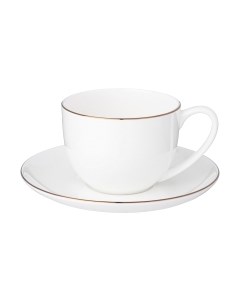 Чашка с блюдцем Lefard Кристал Голд / 414-056