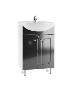 Тумба под умывальник Айсберг Уют 55 Радуга без ящика