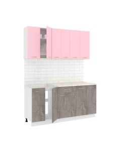 Кухонный гарнитур Кортекс-мебель Корнелия Лира-лайт 1.7м