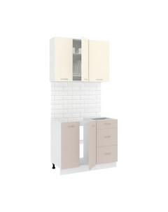 Кухонный гарнитур Кортекс-мебель Корнелия Лира 1.0 без столешницы