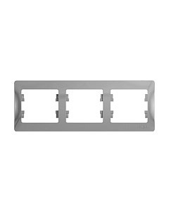 Рамка для выключателей и розеток Systeme (Schneider) Electric Glossa GSL000303 Systeme (schneider) electric