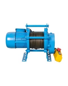 Лебедка электрическая TOR ЛЭК-300 E21 380В с канатом 30м / 1036295 Тор