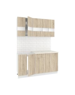 Кухонный гарнитур Кортекс-мебель Корнелия Экстра 1.5м