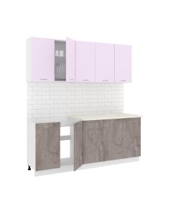 Кухонный гарнитур Кортекс-мебель Корнелия Лира-лайт 2.0м