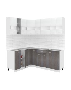 Кухонный гарнитур Кортекс-мебель Корнелия Экстра 1.5x2.0 без столешницы