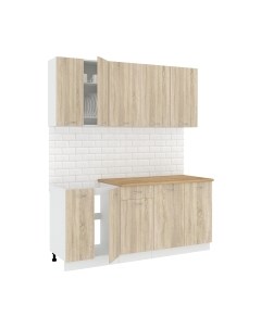 Кухонный гарнитур Кортекс-мебель Корнелия Лира-лайт 1.8м