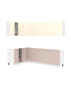 Кухонный гарнитур Кортекс-мебель Корнелия Лира 1.5x2.5 без столешницы