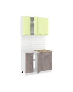 Кухонный гарнитур Кортекс-мебель Корнелия Лира-лайт 1.1м