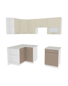 Кухонный гарнитур Эко-5 1.2x2.1 левая Версомебель