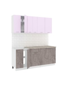 Кухонный гарнитур Кортекс-мебель Корнелия Лира-лайт 1.9м