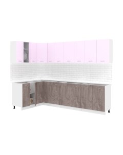 Кухонный гарнитур Кортекс-мебель Корнелия Лира 1.5x2.9 без столешницы