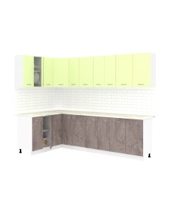 Кухонный гарнитур Кортекс-мебель Корнелия Лира 1.5x2.7