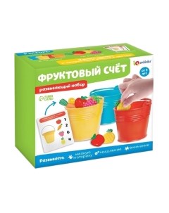 Развивающий игровой набор Zabiaka IQ Фруктовый счет / 5171328