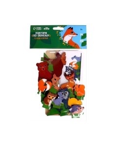 Развивающий игровой набор Лесная мастерская Головоломка. Повтори по образцу. Лес / 4276400