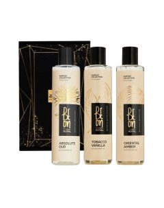 Набор гелей для душа BeOn Royal Absolute oud+Oriental Amber+Tobacco Vanilla №34 Beon