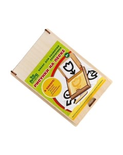 Развивающий игровой набор Лесная мастерская Развитие сенсорики. Рисунки на песке / 4656278