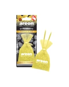 Ароматизатор автомобильный Areon Pearls Vanilla Black / ARE-ABP14