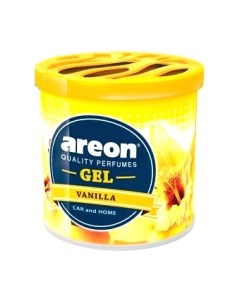 Ароматизатор автомобильный Areon Gel Vanilla / GCK09
