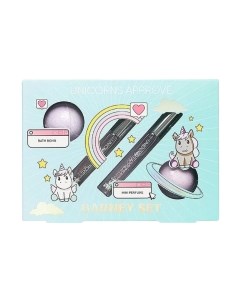 Парфюмерный набор Unicorns Approve Barney Set Туалетная вода 2x10мл + Бомбочка для ванны 2x50г Unicorns approve