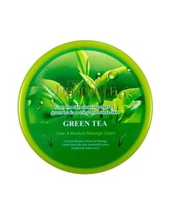 Крем для лица Premium Deoproce Clean & Moisture Green Tea Massage Cream