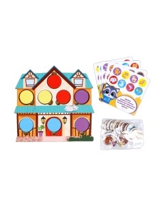 Развивающий игровой набор Головоломка Прятки в домике / 10181985 Лесная мастерская