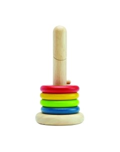 Развивающий игровой набор Plan Toys Пирамидка Поверни и собери / 5457 Plan toys