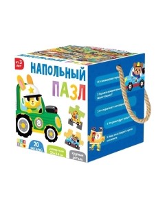 Развивающая игра Puzzle Time Гонки на виражах / 6031128 Puzzle time