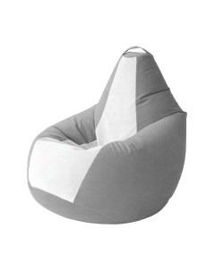 Бескаркасное кресло Kreslomeshki Груша Kombo XXL / GKV-130x90-SB