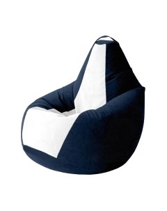 Бескаркасное кресло Kreslomeshki Груша Kombo XL / GKV-120x85-TSB