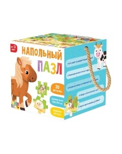 Развивающая игра Puzzle Time Большая ферма / 6031125 Puzzle time