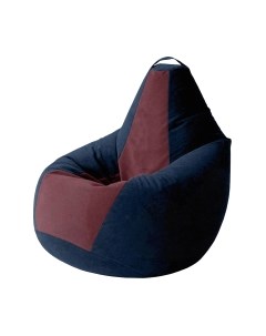 Бескаркасное кресло Kreslomeshki Груша Kombo XXL / GKV-130x90-TSBO