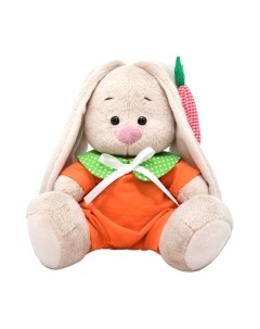 Мягкая игрушка Зайка Ми в оранжевом комбинезоне / SidX-484 Budi basa